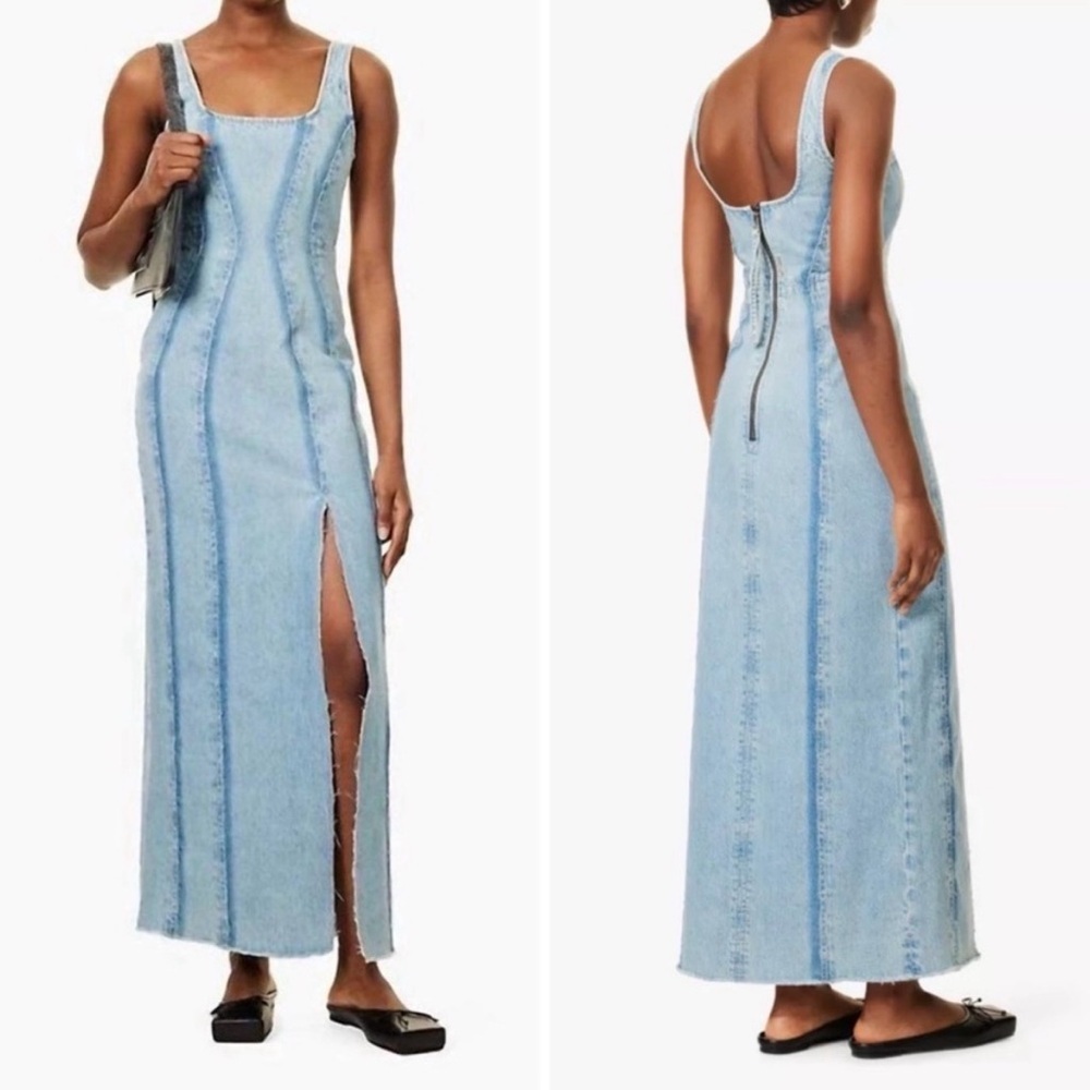 NWT DALA On Tap Denim Midi Dress Size XS